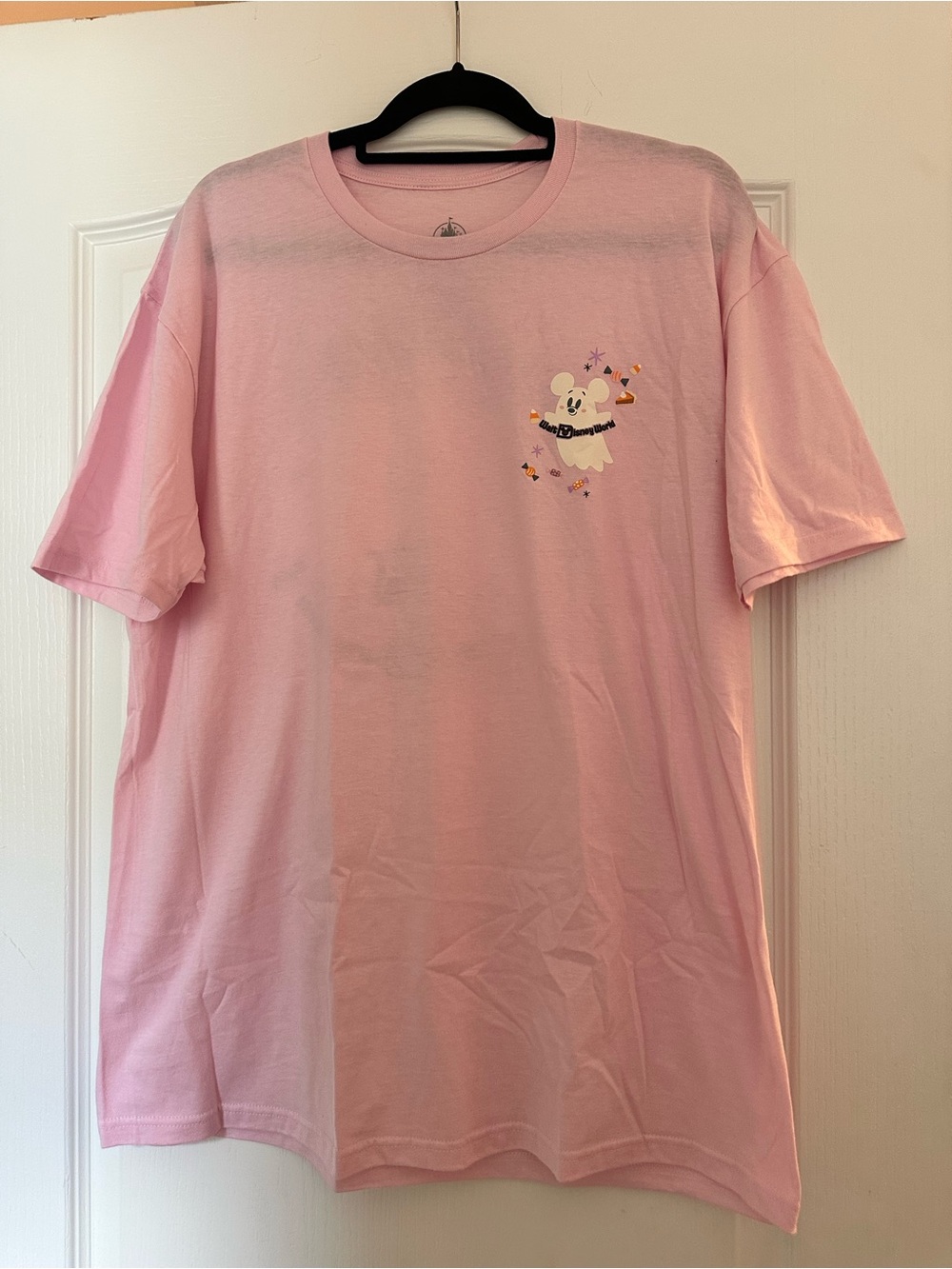 Walt Disney World Cute Pink Ghost Graphic Tee